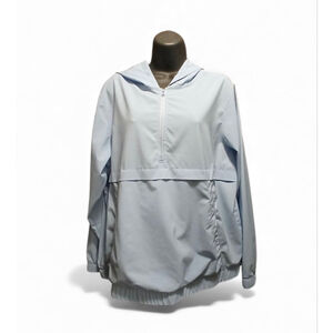 Women's ebb & flow Light Blue Hooded Pullover Sweatshirt XL